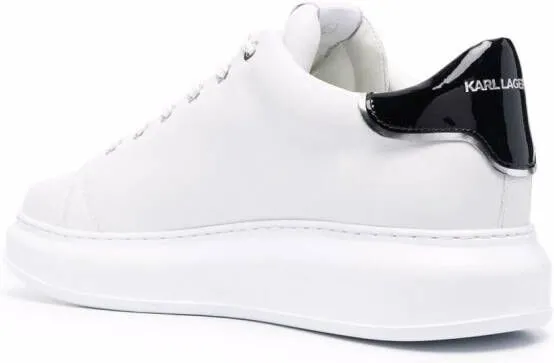 Karl Lagerfeld Rue St Guillaume low-top lace-up sneakers White