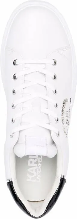 Karl Lagerfeld Rue St Guillaume low-top lace-up sneakers White