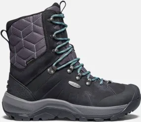 Keen Women's Waterproof Revel IV High Polar Boot Size 10.5 In Black North Atlantic