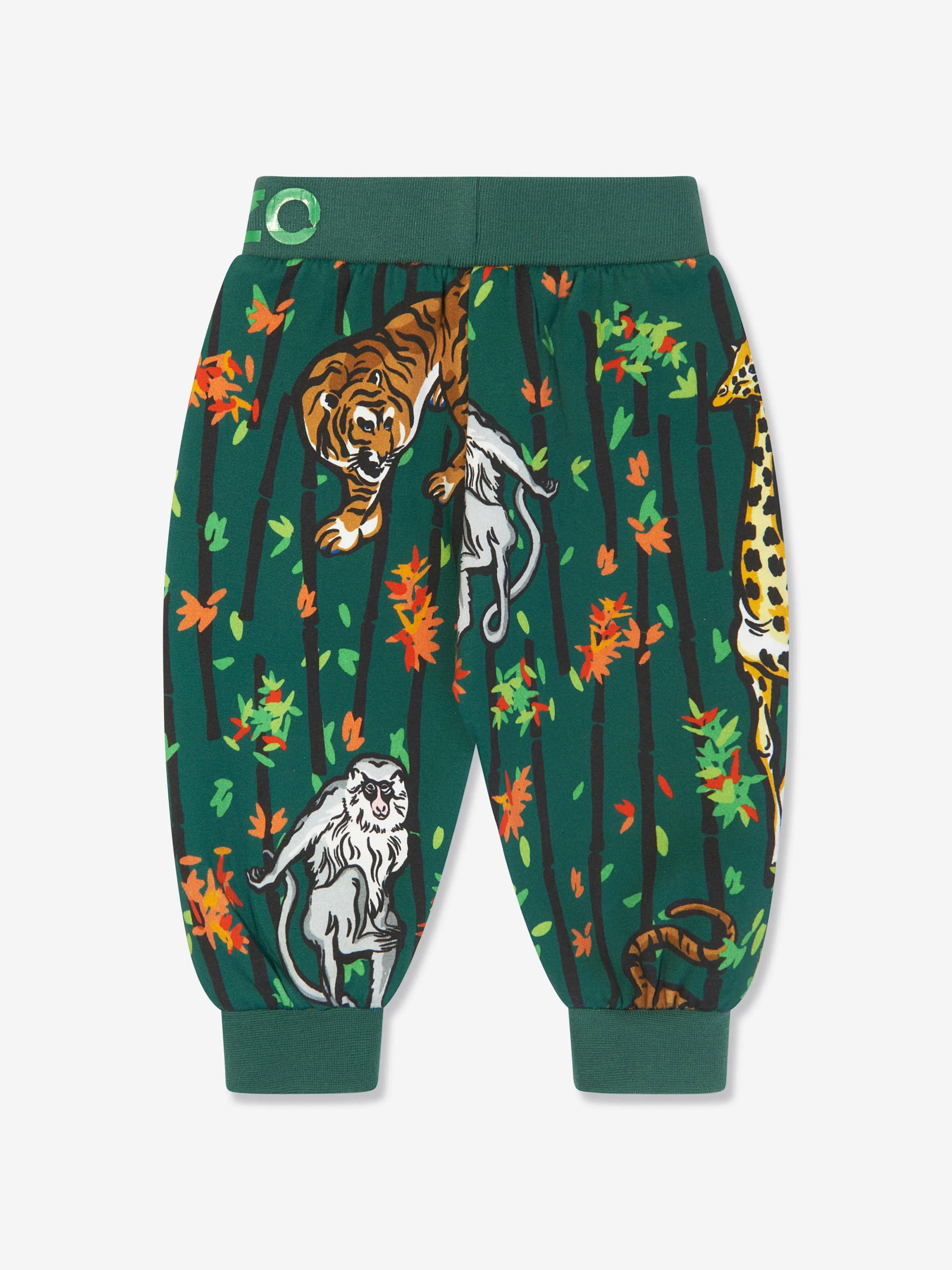 KENZO KIDS - Baby Boys Jungle Joggers in Green | Childsplay Clothing