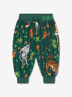 KENZO KIDS - Baby Boys Jungle Joggers in Green | Childsplay Clothing