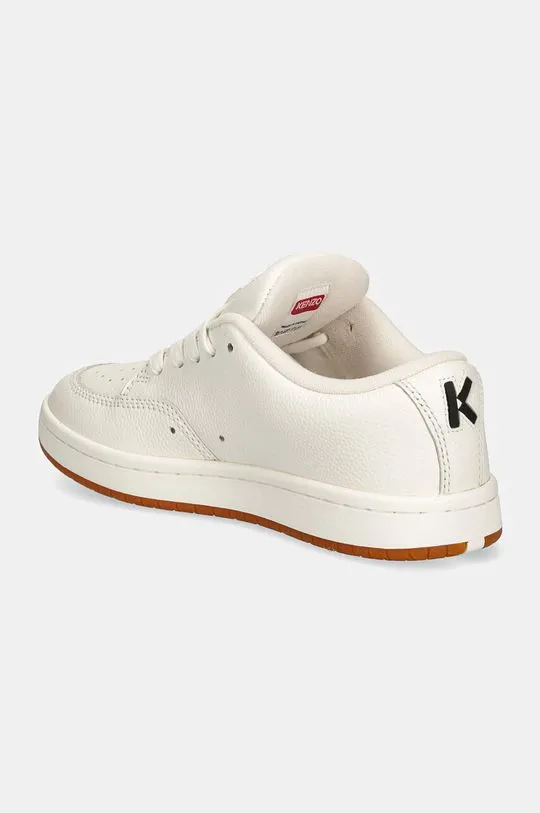 Kenzo leather sneakers Dome Low Top Sneakers white color FD62SN061L53.02