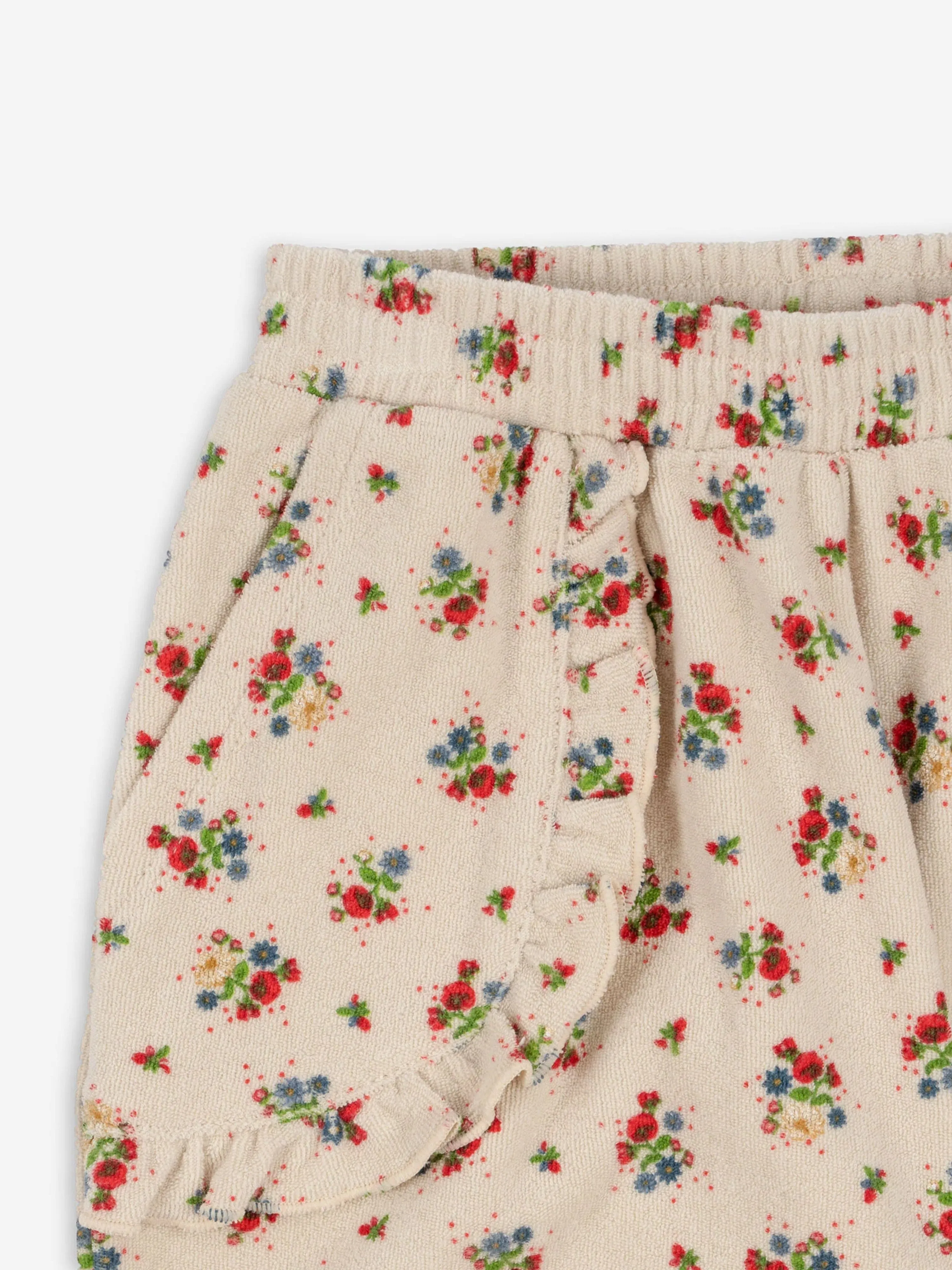 Konges Sljd Girls Floral Itty Frill Joggers in Multicolour