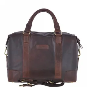 Leather Vintage Laptop Work Bag  Brandy : G-34