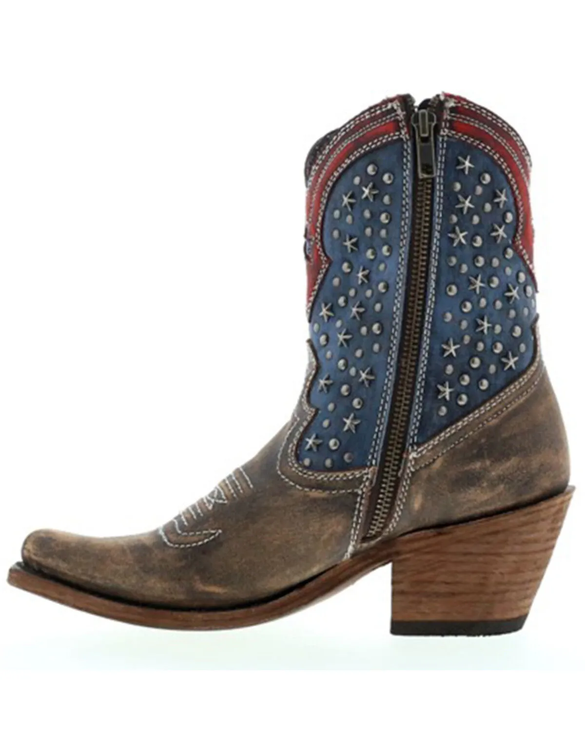 Liberty Black Women's Jules Studded Western Boot - Snip Toe