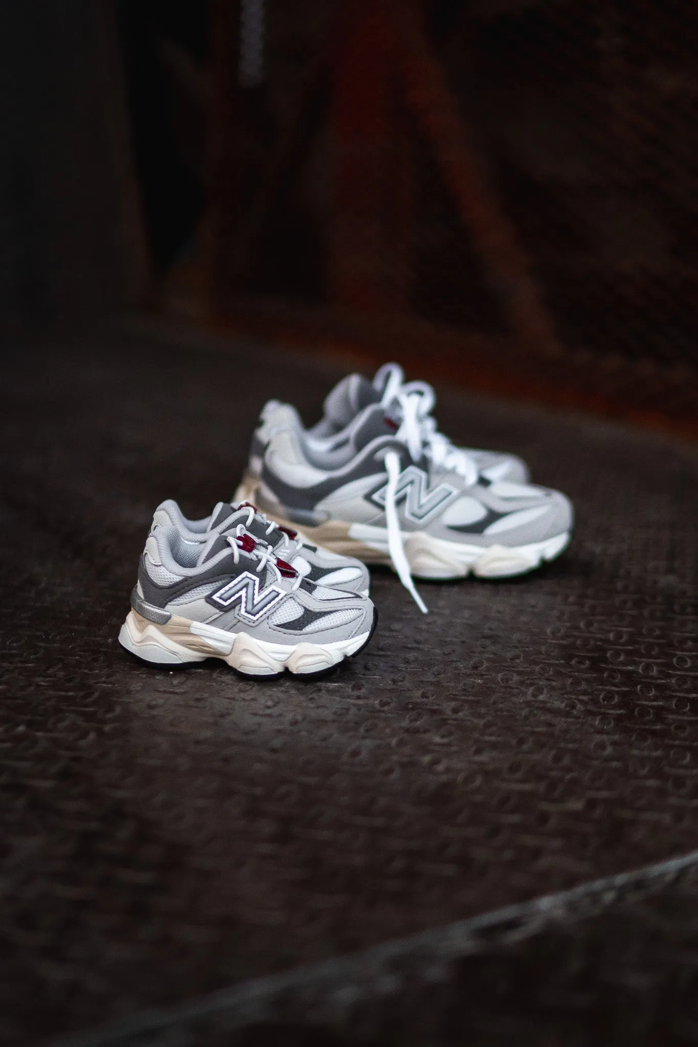 Little Kid's New Balance 9060 (Grey) - PC9060GY