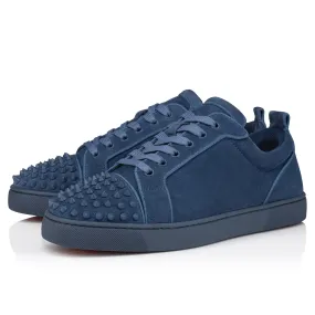 Louis Junior Spikes  Sneakers - Veau velours and spikes - Denim - Men