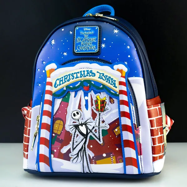 Loungefly The Nightmare Before Christmas - Christmas Town Mini Backpack