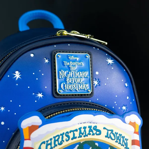 Loungefly The Nightmare Before Christmas - Christmas Town Mini Backpack