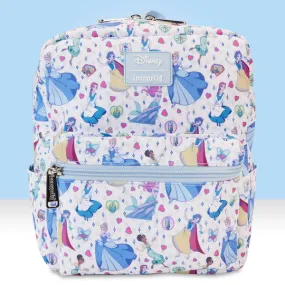 Loungefly x Disney Princess Manga Style AOP Nylon Backpack