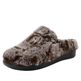 Loungeree Frosty Brown Slipper