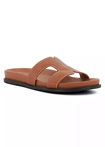 Loupa Footbed Flat Sandals by Dune London | Look Again