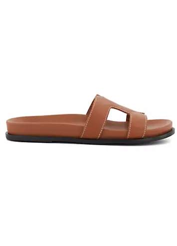 Loupa Footbed Flat Sandals by Dune London | Look Again