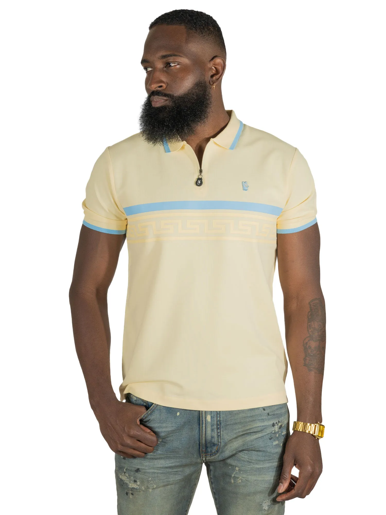 M397 MORADI Polo Shirt - Natural