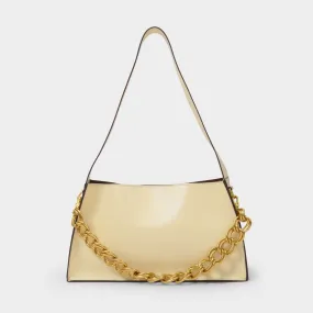 Manu Atelier  Kesme Bag in Beige Leather