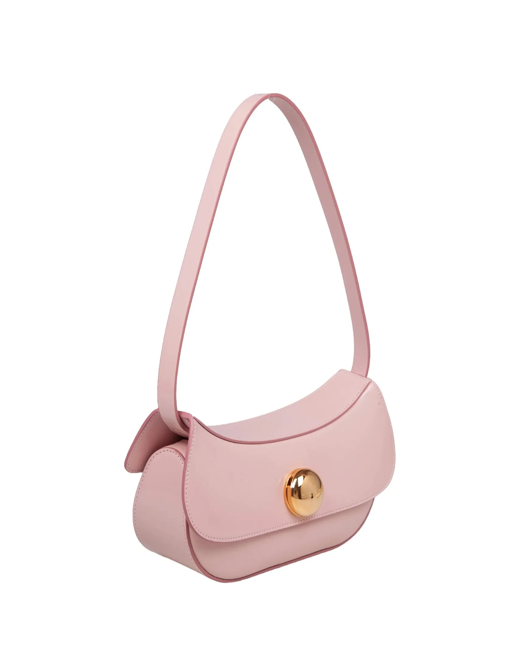 MARNI BUTTERFLY HOBO BAG IN PINK LEATHER