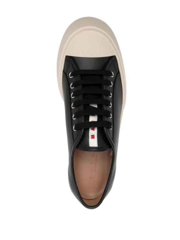 Marni Pablo Lace-Up Sneakers Black | Luxury and style at your fingertips