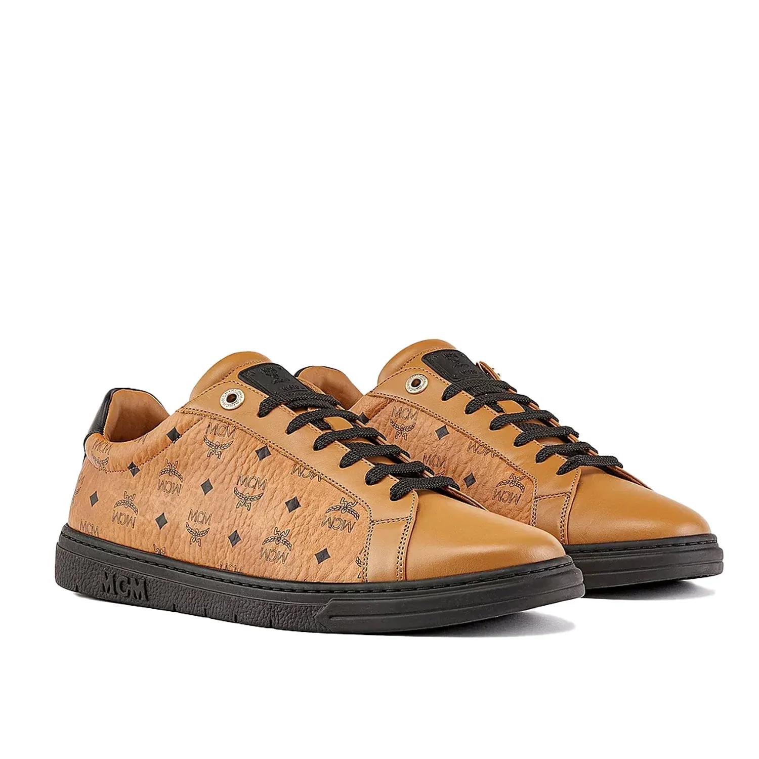 MCM Women's Color Block Terrain Lo Sneakers in Visetos