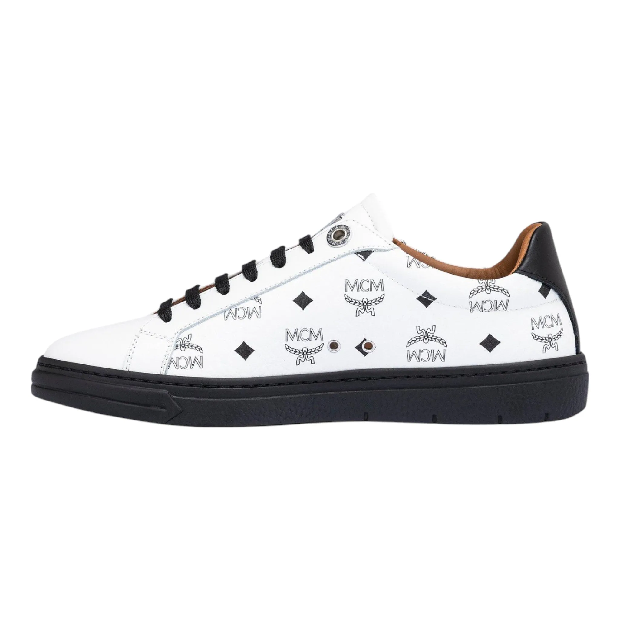 MCM Women's Terrain Lo Color Block Sneakers in Visetos