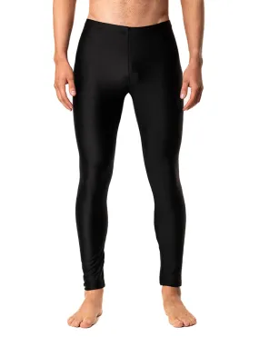 MENS LEGGINGS - JET BLACK