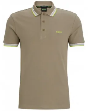 Mens Paddy Polo Shirt Pastel Green 