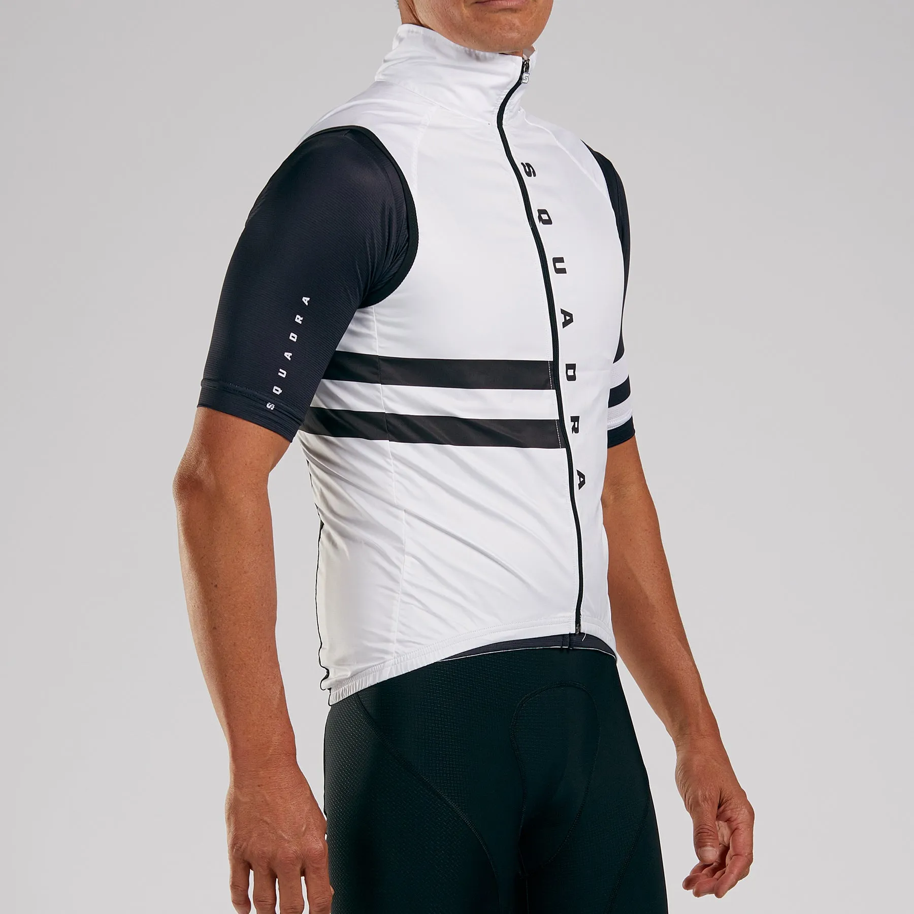 Men's Premier Cycle Wind Vest - Bianco