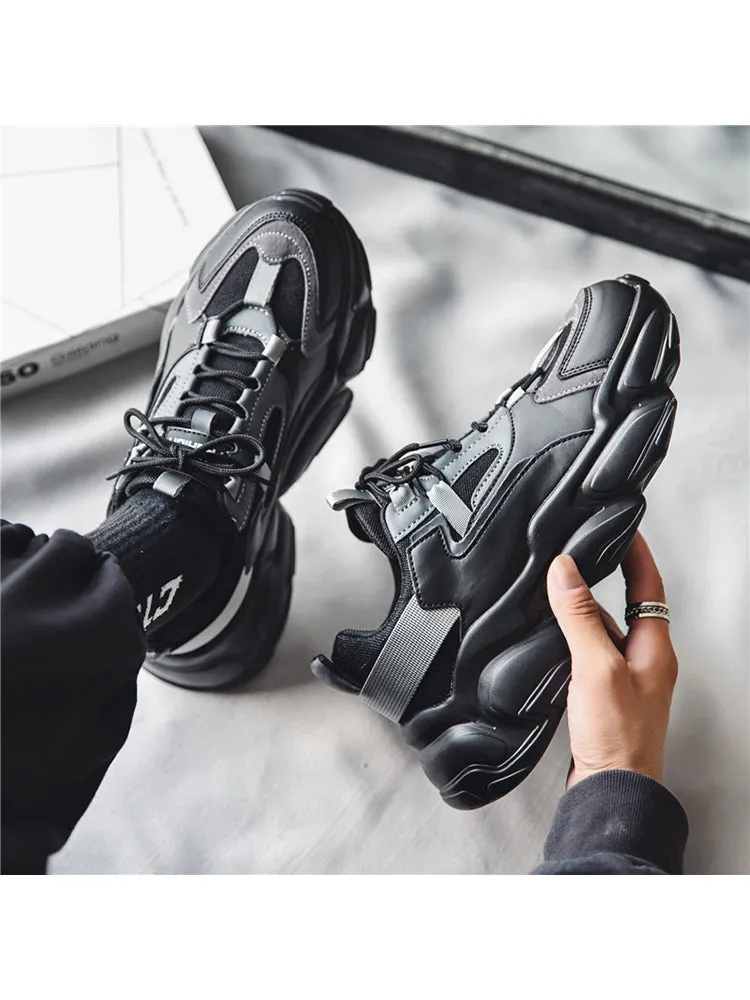   Men'S Thick Sole Fashion Outdoor Chunky Sneakers   