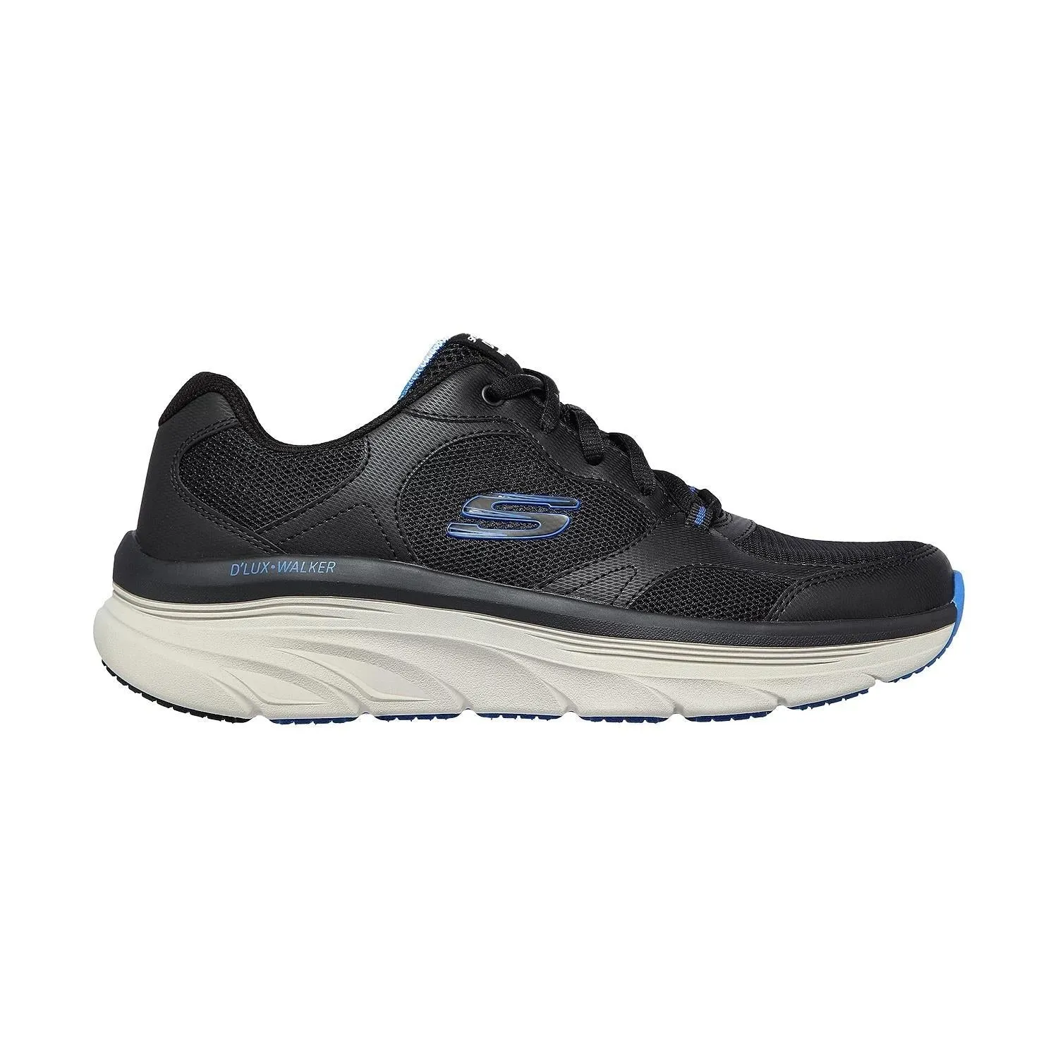 Men's Wide Fit Skechers 232260 D'lux Mainstream Walking Sneakers