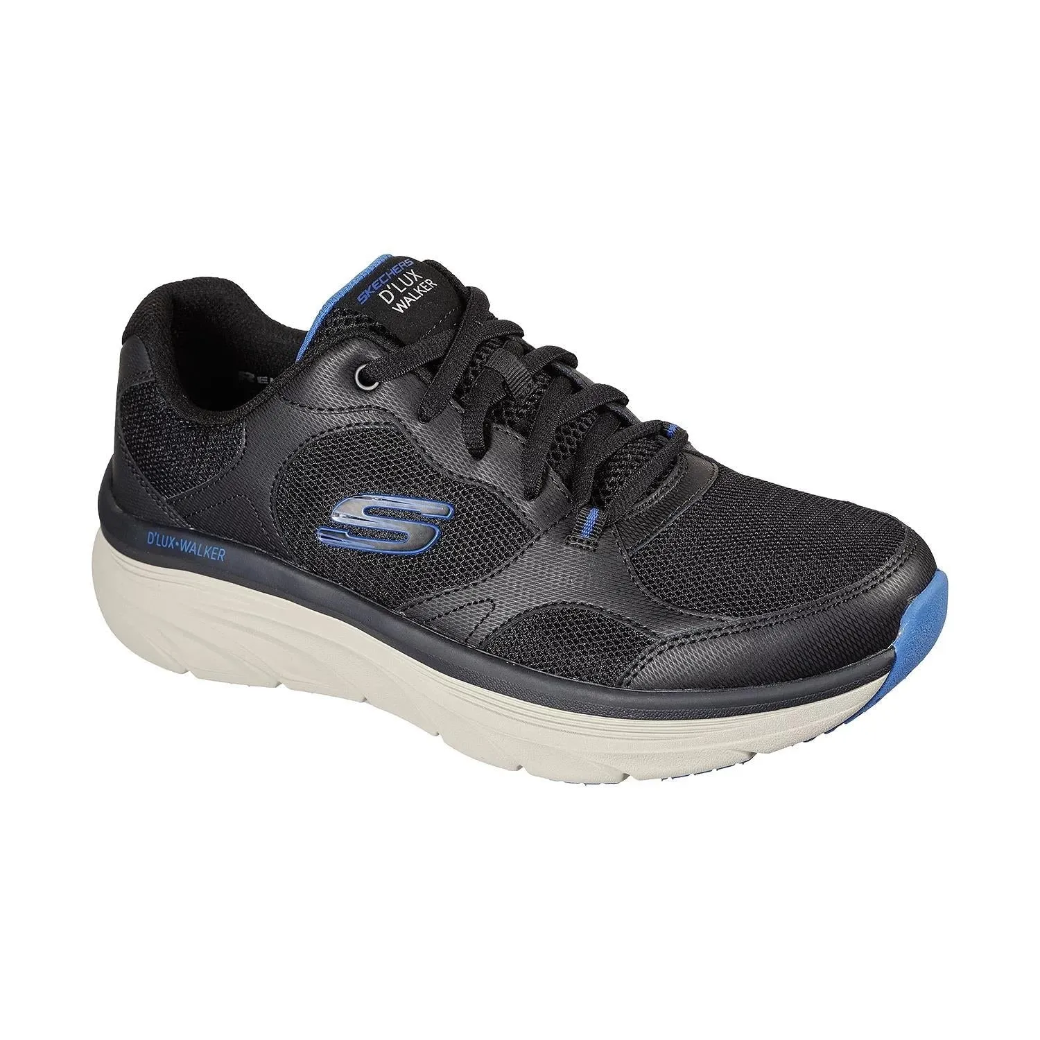 Men's Wide Fit Skechers 232260 D'lux Mainstream Walking Sneakers