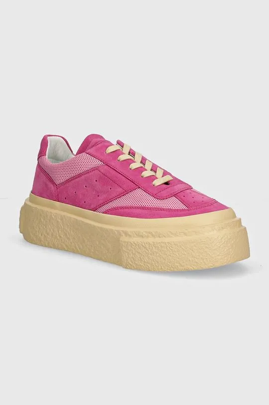 MM6 Maison Margiela sneakers pink color S59WS0221.P7024