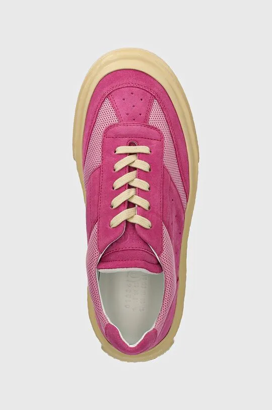 MM6 Maison Margiela sneakers pink color S59WS0221.P7024