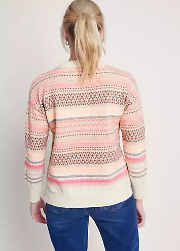 Monsoon Fawn Fairisle Jumper | Grattan