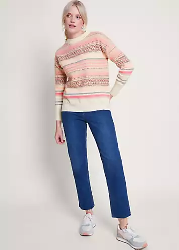 Monsoon Fawn Fairisle Jumper | Grattan