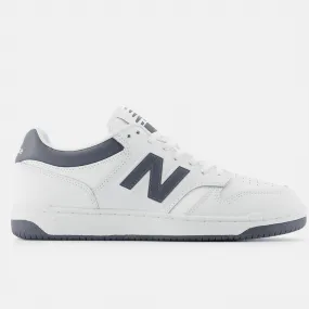 New Balance 480 White with Grey Trainers