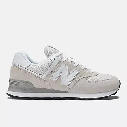 New Balance Men's 574 Classic Sneakers - Nimbus Cloud/White