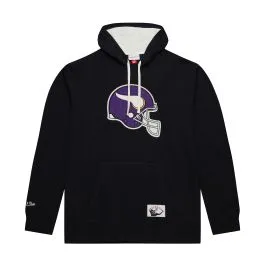 NFL Thermal Lightweight Hoodie Vintage Logo Minnesota Vikings