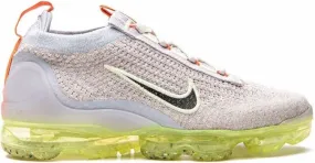 Nike Air Vapormax 2021 Flyknit Light Bone Lime Ice sneakers White