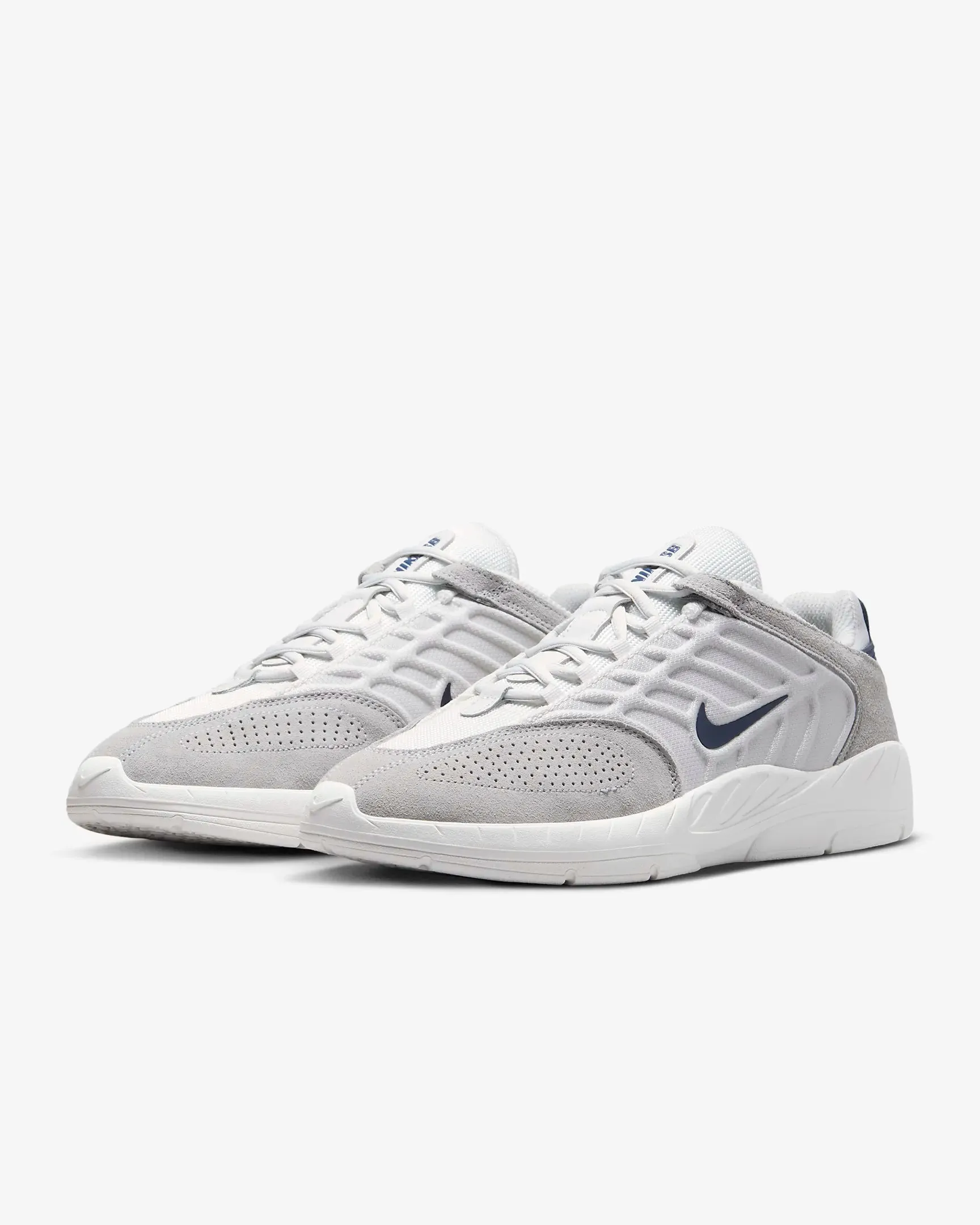 Nike SB Vertebrae Men's Sneakers - Platinum Tint/Wolf Grey/Summit White/Midnight Navy