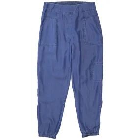 NRBY Indigo Tencel Cargo Joggers