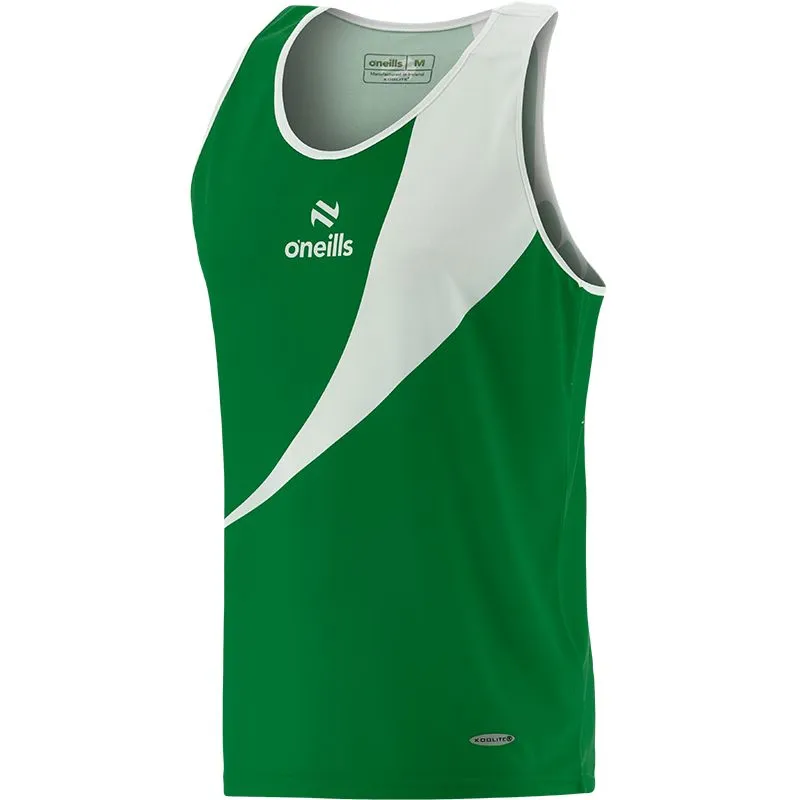 O'Neills Men's Knockout Boxing Vest Green / White 