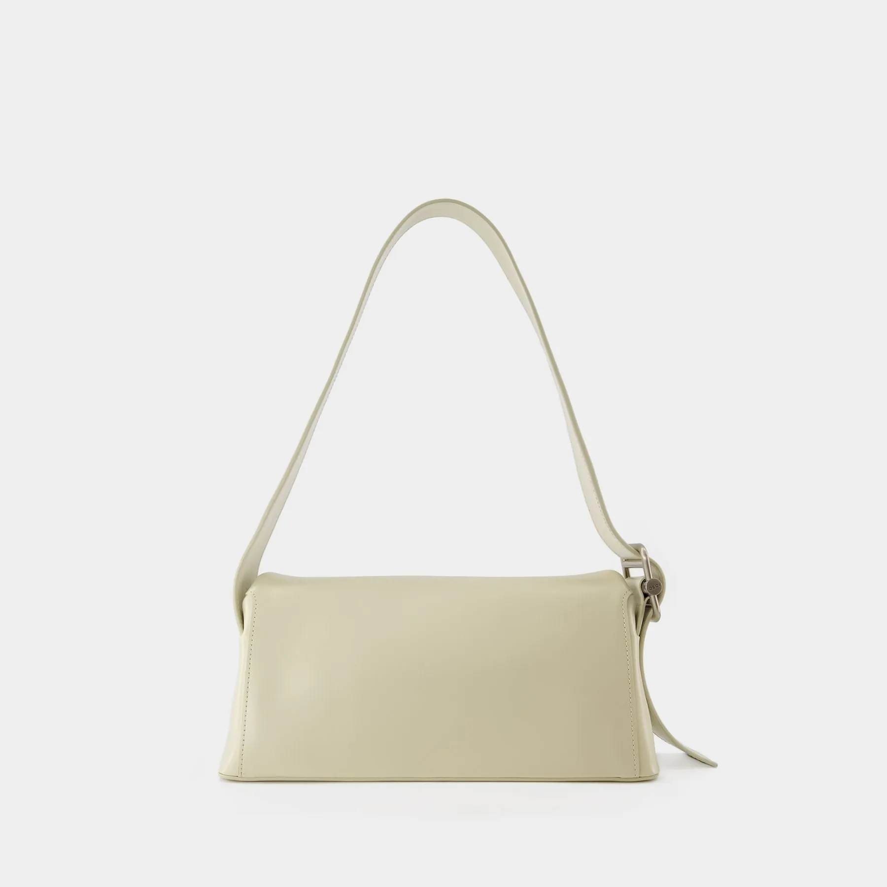 Osoi  Hobo Folder Brot Bag - Osoi - Leather - Cream