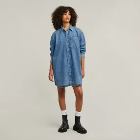 Oversized Denim Dress