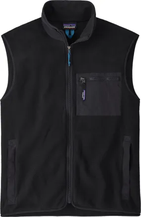 Patagonia Men's Synchilla Vest Black | Buy Patagonia Men's Synchilla Vest Black here | Outnorth