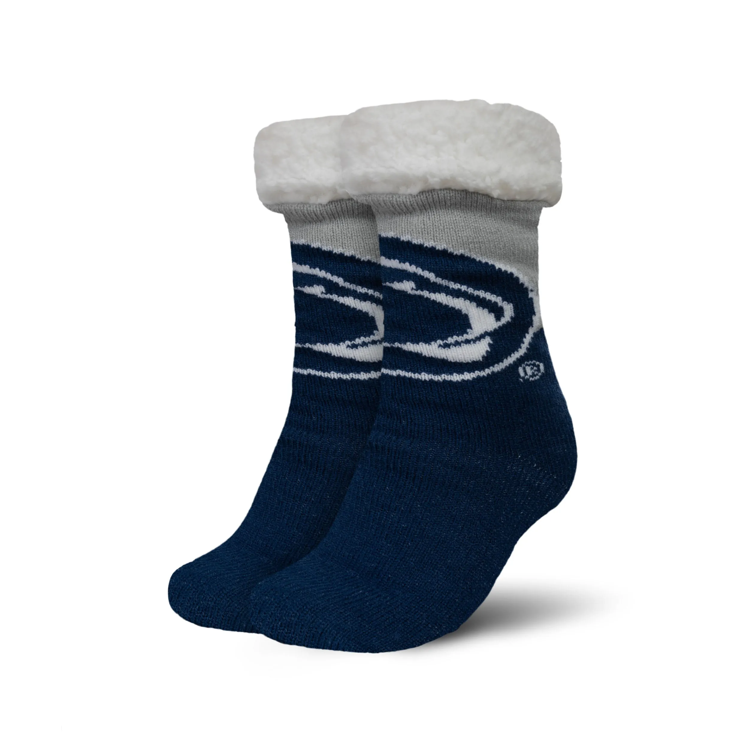 Penn State Nittany Lions Colorblock Footy Slipper Socks