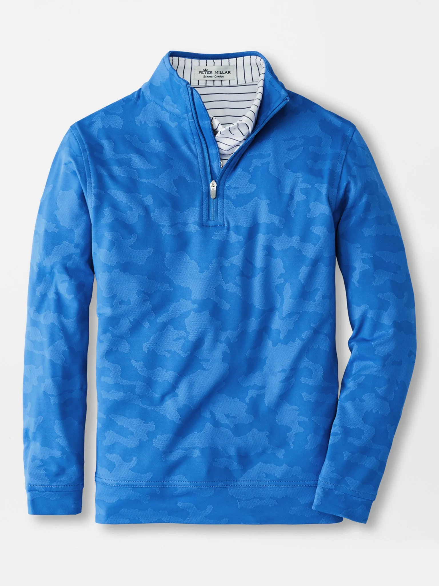     PETER MILLAR  Youth Collection Boys' Jacquard Perth Performance Pullover    