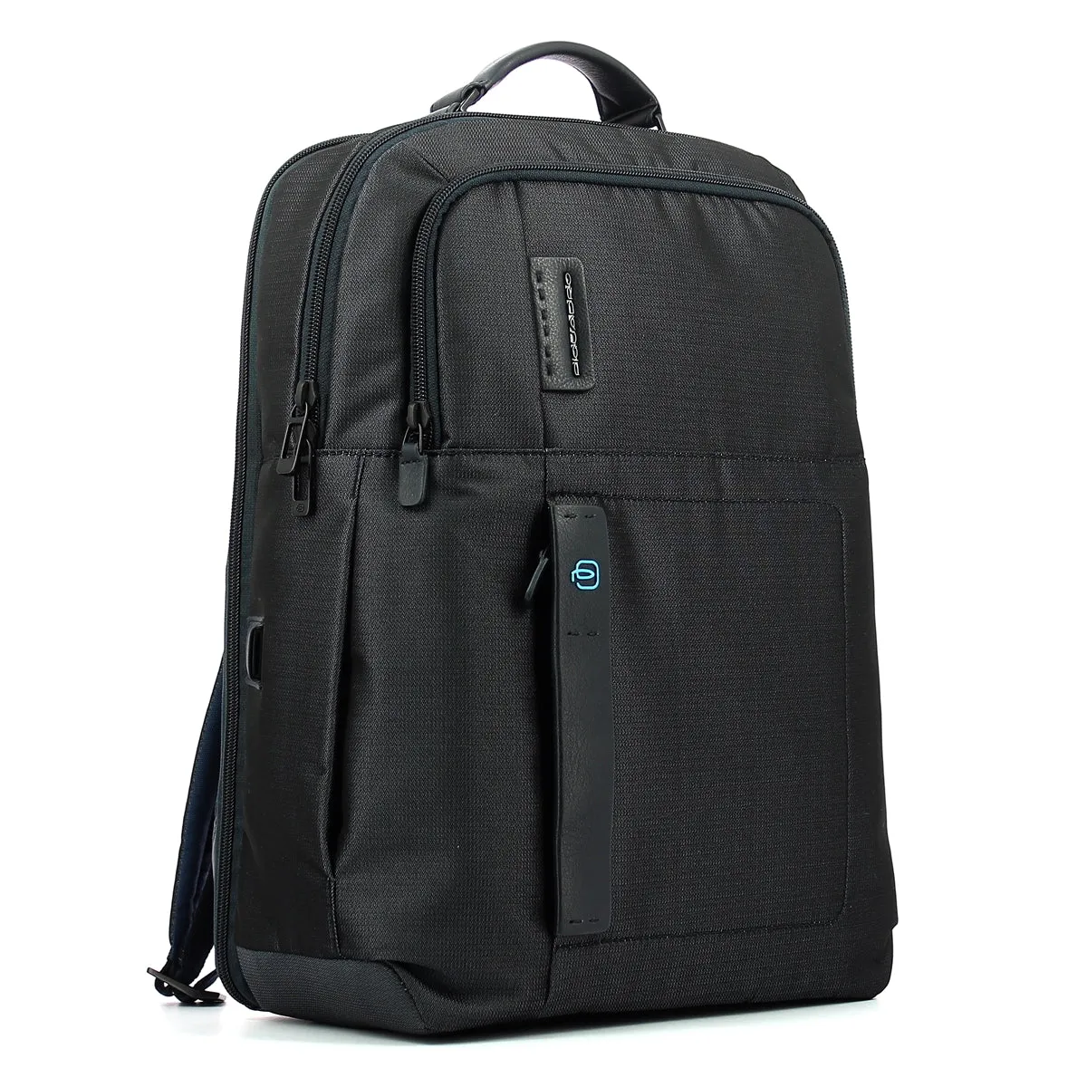 Piquadro - Large computer backpack P16 15.6 Connequ - CA4174P16 - CHEVRON/BLU