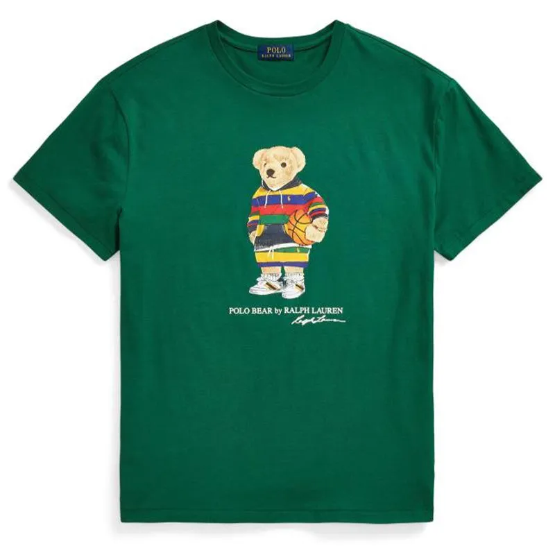 Polo Ralph Lauren Custom Slim Fit Polo Bear T-Shirt New Forest Active Bear