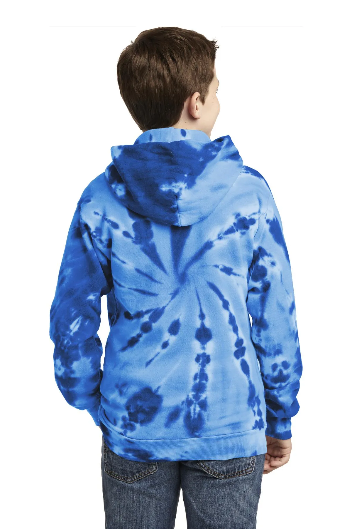 Port & Company PC146Y Youth Tie-Dye Pullover Hooded Sweatshirt