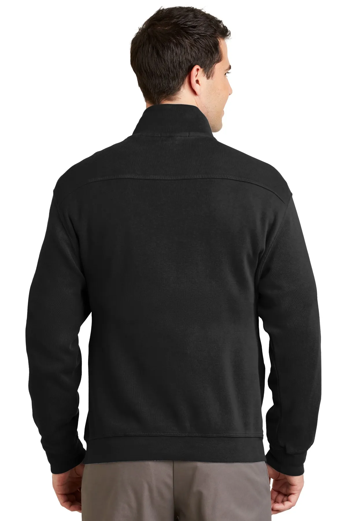 Port Authority Flatback Rib 14 Zip Pullover F220 SKU: F220