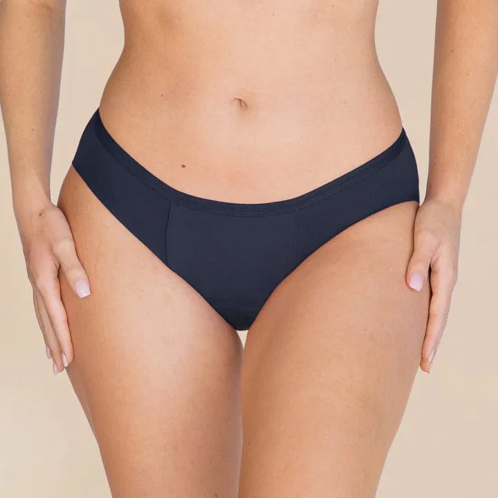  Proof     Leak Proof Bikini - Navy (Heavy)